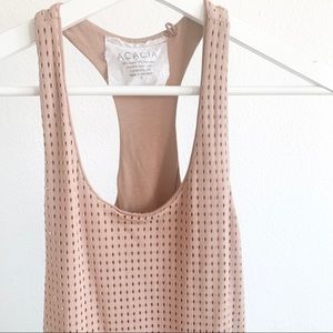 New Acacia BackDoor Midi Dress in Topless Mesh